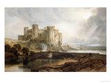 Conway Castle  circa 1802