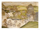 Elephants Bathing Devgarh  circa 1780-1800