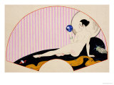 Odalisque with a Crystal Ball  Dated 1920