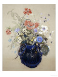 A Vase of Blue Flowers  circa 1905-08