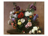 A Bouquet of Mixed Flowers  1881