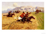 Cossacks Charging Into Battle