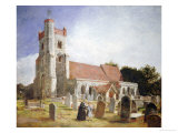 The Old Church  Ewell  1847