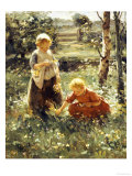 Children in a Field  1911