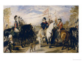 Queen Victoria and the Duke of Wellington Reviewing the Life Guards  1839
