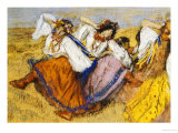 Russian Danccers  circa 1895