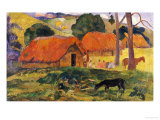 The Three Huts  Tahiti  1891-92