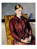 Madame Cezanne with a Yellow Armchair  1888-1890