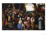 Saint John the Baptist Preaching the Baptism of Christ Beyond