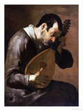 The Sense of Hearing  a Man Playing a Mandolin