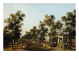 View of the Grand Walk  Vauxhall Gardens