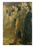 The Artist Laurits Tuxen (1853-1927) with His Wife at the St Hans Bal  Skagen  April 1893