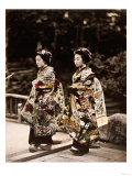 Japanese Costumes  1880s
