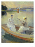 Summer Evening  Borga Harbour  1889