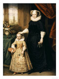 Mary  Queen of Scots (1542 - 1587)  and Her Son James I (1566 - 1625)