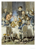Illustrations for the Adventures of Baron Munchausen  19th Century