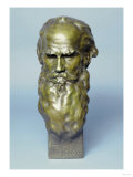 Bronze Head of Leo Tolstoy