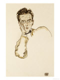 A Portrait of the Art Dealer Paul Wengraf  1917