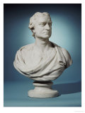 English White Marble Bust of Sir Isaac Newton (1643-1727)