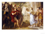 Jephthah Greeted by His Daughter