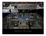 Space Shuttle Flight Deck
