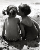Kids Kissing
