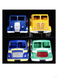 A Group of Foden and Leyland Model Trucks