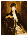 Portrait of Alice Sophia Caroline Wortley  Following Her Marriage in 1886 to Charles Stuart Wortley