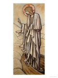 Christ Stilling the Waves: a Design for Stained Glass at Brighouse  Yorkshire  1896