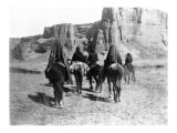Navajo on Horseback