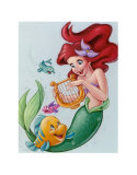Ariel and Flounder  Celebration Under the Sea