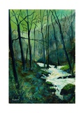 River Ywoigne in winter