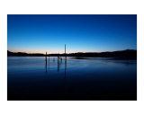 Pilings in Blue