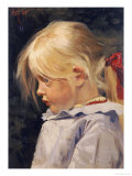 Portrait of Ingeborg Treschow  Aged Three