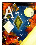 Abstract Poker Art 1