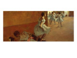 Danseuses Montant un Escalier