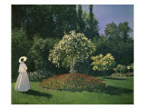 Woman in a Garden