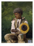 Taking Sunflower to Teacher