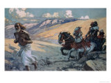 Elijah Runs Before the Chariot of Ahab