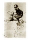 Sketch of a Cavalry Soldier (Civil War)