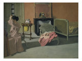 Lady Doing Her Hair