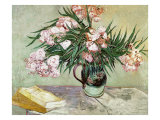 Vase with Oleanders and Books  c1888