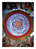 Mandala in Rinchepung Dzong  Paro  Bhutan