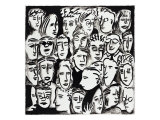 Faces in Black and White