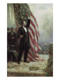 Lincoln at Independence Hall