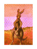 Red Roo and Joey