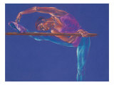 Ballet Dancer Stretching