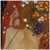 Water Serpents II  c1907 (detail)