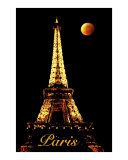 251W Eiffel Tower Moonrise