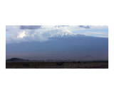 Mt Kilimanjaro wide angle photo